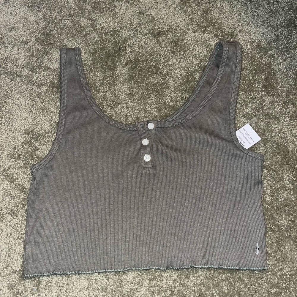 ✨NWT✨AMERICAN EAGLE CROPPED RIBBED TANK